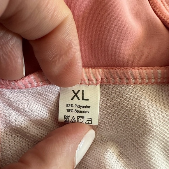 Unbranded Womens Blush Pink High Waist Brief Bikini Swimsuit Bottoms NWOT Sz XL - Picture 5 of 6